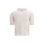 Allude Cream Cashmere Sweatshirt