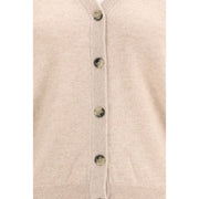 Allude Cream Cashmere Cardigan