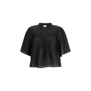 Marant Etoile Black Cotton Blouse