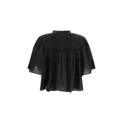 Marant Etoile Black Cotton Blouse
