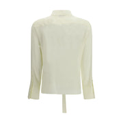 Alexander McQueen Bicolor Silk Shirt
