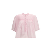 Marant Etoile Multicolor Cotton Shortsleeve Shirt