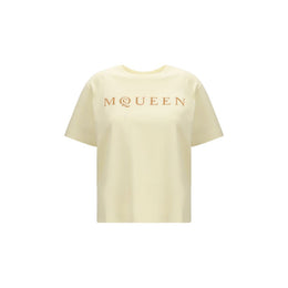 Alexander McQueen Bicolor Cotton T-Shirt