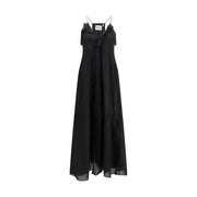 Marant Etoile Black Cotton Casual Dress