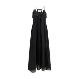 Marant Etoile Black Cotton Casual Dress