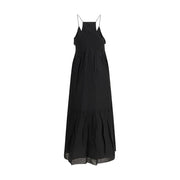 Marant Etoile Black Cotton Casual Dress