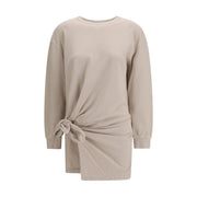 Marant Etoile Beige Cotton Casual Dress