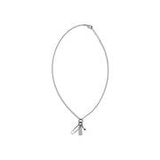 MM6 Silver Metal Necklace
