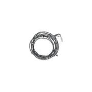 Brunello Cucinelli Black Silver Bracelet