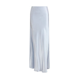 Fabiana Filippi Light Blue Viscose Long Skirt