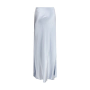 Fabiana Filippi Light Blue Viscose Long Skirt
