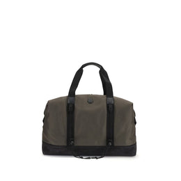 Moncler Brown Fabric Luggage And Travel