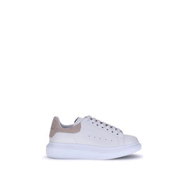 Alexander McQueen White Calf Leather Bos Taurus Platform Sneakers