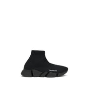 Balenciaga Black Rubber Athletic Sneakers