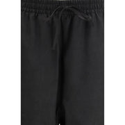 Rohe Black Polyester Joggers (Workout Pants)