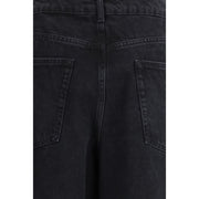 Rohe Black Cotton Relaxed Fit Jeans