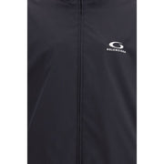 Balenciaga Black Polyester Shell Jacket