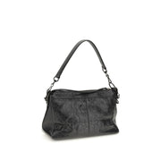Balenciaga Black Lamb Ovis Aries Aries Shoulder Bag