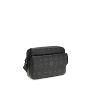 MCM Black Fabric Shoulder Bag