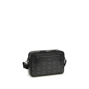 MCM Black Fabric Shoulder Bag