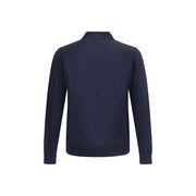 Prada Blue Fleece Wool Sweatshirt