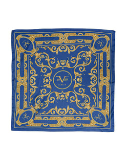 19V69 Italia Multicolor Polyester Scarf