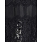 Rabanne Black Polyamide Long Dress