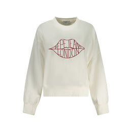 Pepe Jeans Bianco Cotton Womens Sweatshirt