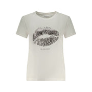 Pepe Jeans Bianco Cotton Women T-Shirt