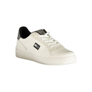 Tommy Hilfiger White Polyurethane Men Sneaker