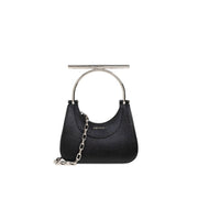 Alexander McQueen Black Lamb Leather Shoulder Bag