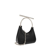 Alexander McQueen Black Lamb Leather Shoulder Bag