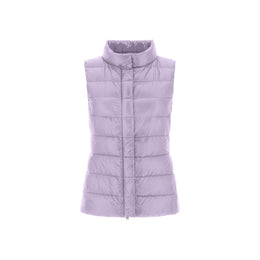 Herno Purple Polyamide Sleveless Jacket