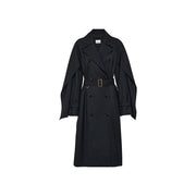 Burberry Black Polyester Coat