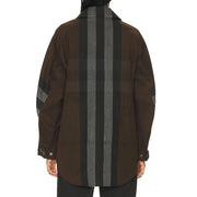 Burberry Brown Cotton Parka