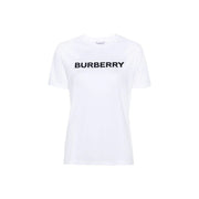 Burberry White Cotton T-Shirt