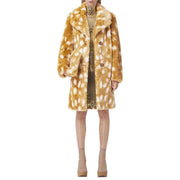 Burberry Beige Lambskin Coat