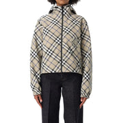 Burberry Gray Polyamide Shell Jacket