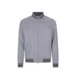 Alexander McQueen Gray Polyester Bomber