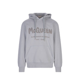 Alexander McQueen Gray Cotton Sweatshirt