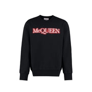 Alexander McQueen Black Cotton Sweatshirt