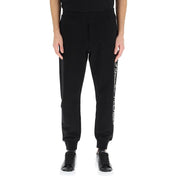 Alexander McQueen Black Cotton Athletic Pants