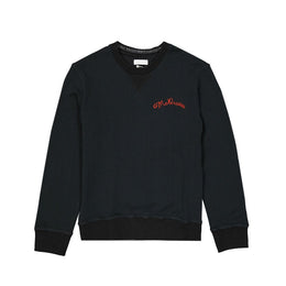 Alexander McQueen Black Cotton Sweatshirt