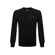 Alexander McQueen Black Cotton Sweatshirt