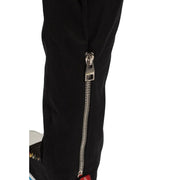 Alexander McQueen Black Cotton Casual Pants