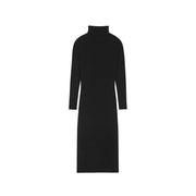 Saint Laurent Black Cashmere Casual Dress
