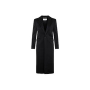 Saint Laurent Black Acetate Coat