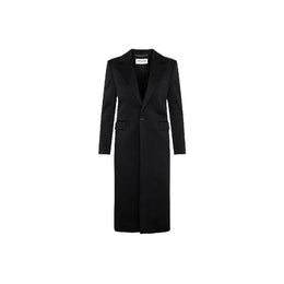 Saint Laurent Black Acetate Coat