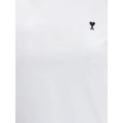 Ami Paris White Cotton T-Shirt