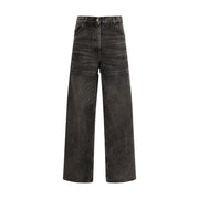 The Attico Black Cotton Jeans Denim